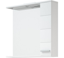 Зеркало со шкафом Corozo Денвер 80 SD-00000532 Белое