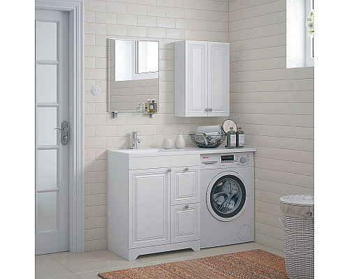 Приобрести Тумба под раковину Corozo Леон 70 Z2 SD-00000726 Белая в магазине сантехники Santeh-Crystal.ru