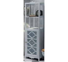 Шкаф пенал Corozo Манойр 50 SD-00000413 Белый