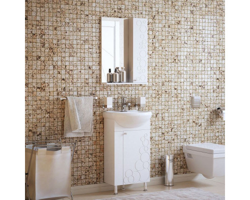 Купить Тумба под раковину Corozo Орфей 45 SD-00000384 Белая в магазине сантехники Santeh-Crystal.ru