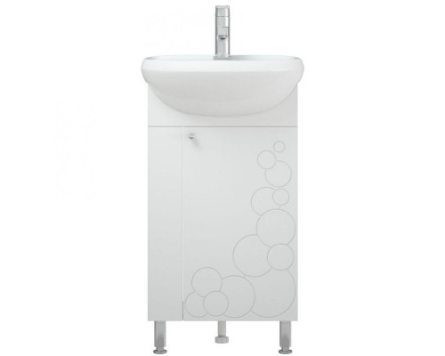 Купить Тумба под раковину Corozo Орфей 45 SD-00000384 Белая в магазине сантехники Santeh-Crystal.ru