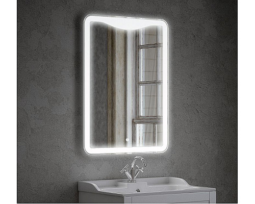 Купить Зеркало Corozo Орли 60 SD-00000919 с подсветкой с сенсорным выключателем в магазине сантехники Santeh-Crystal.ru