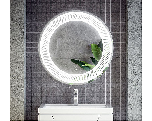 Купить Зеркало Corozo Парма 77 SD-00001013 с подсветкой с сенсорным выключателем в магазине сантехники Santeh-Crystal.ru