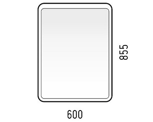 Santeh-Crystal.ru: Зеркальный шкаф Corozo Рино 60 SD-00000964 с подсветкой Белый Заказать Зеркальный шкаф Corozo Рино 60 SD-00000964 с подсветкой Белый в магазине сантехники Santeh-Crystal.ru