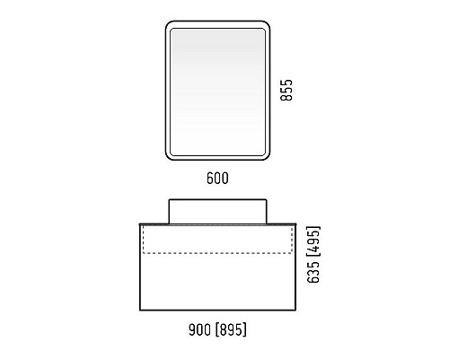 Santeh-Crystal.ru: Зеркальный шкаф Corozo Рино 60 SD-00000964 с подсветкой Белый Заказать Зеркальный шкаф Corozo Рино 60 SD-00000964 с подсветкой Белый в магазине сантехники Santeh-Crystal.ru