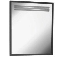 Зеркало Creavit Arya 75 AR065-A.SS с подсветкой Черное
