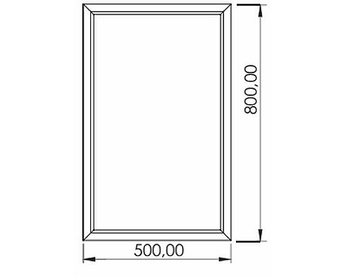 Santeh-Crystal.ru: Зеркало Creavit Kayra 50 KY4001.01.MAN с подсветкой Антрацит Заказать Зеркало Creavit Kayra 50 KY4001.01.MAN с подсветкой Антрацит в магазине сантехники Santeh-Crystal.ru