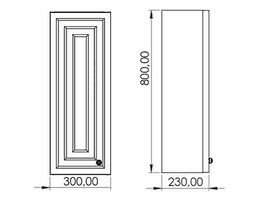 Santeh-Crystal.ru: Подвесной шкаф Creavit Kayra 30 KY1030.01.MBY Белый Заказать Подвесной шкаф Creavit Kayra 30 KY1030.01.MBY Белый в магазине сантехники Santeh-Crystal.ru