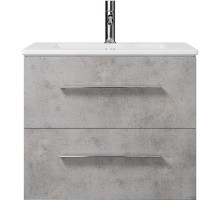 Тумба под раковину Creto Ares 60 10-1161B подвесная Серый Бетон