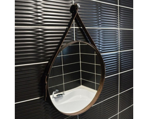 Заказать Зеркало Creto Bergen 51 10-D510 Коричневое в магазине сантехники Santeh-Crystal.ru