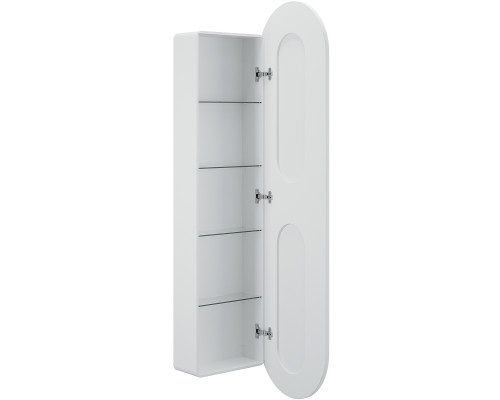 Заказать Шкаф пенал Creto Berry 45 18-4501600WH с подсветкой Белый в магазине сантехники Santeh-Crystal.ru