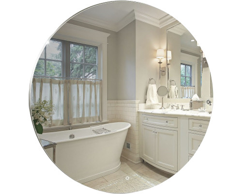 Заказать Зеркало Creto Elegante 100 21-D1000E с подсветкой с сенсорным выключателем в магазине сантехники Santeh-Crystal.ru