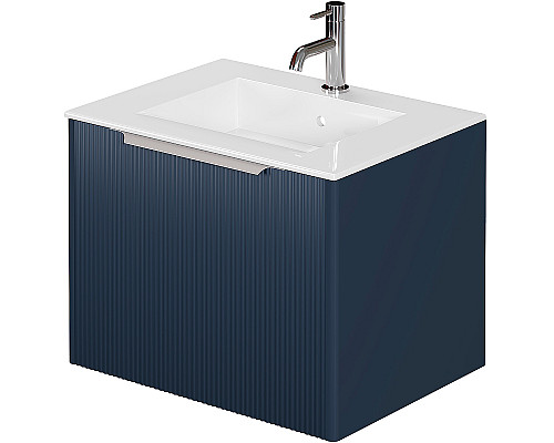 Santeh-Crystal.ru: Тумба под раковину Creto Luna 60 17-Bl60 подвесная Blue Купить Тумба под раковину Creto Luna 60 17-Bl60 подвесная Blue в магазине сантехники Santeh-Crystal.ru