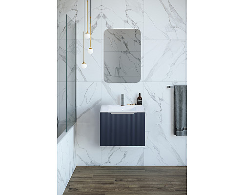 Santeh-Crystal.ru: Тумба под раковину Creto Luna 60 17-Bl60 подвесная Blue Купить Тумба под раковину Creto Luna 60 17-Bl60 подвесная Blue в магазине сантехники Santeh-Crystal.ru