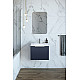 Купить Тумба под раковину Creto Luna 60 17-Bl60 подвесная Blue в магазине сантехники Santeh-Crystal.ru