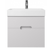 Тумба под раковину Creto Malibu 60 7-1077W подвесная Белая
