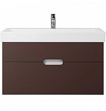Тумба под раковину Creto Malibu 100 7-1079C подвесная Chocolate