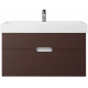 Заказать Тумба под раковину Creto Malibu 100 7-1079C подвесная Chocolate в магазине сантехники Santeh-Crystal.ru