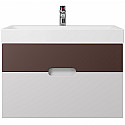 Тумба под раковину Creto Malibu 80 7-1078CS подвесная Chocolate Soft Тумба под раковину Creto Malibu 80 7-1078CS подвесная Chocolate Soft