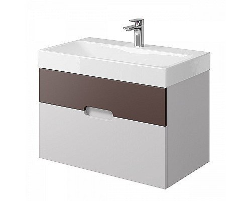 Santeh-Crystal.ru: Тумба под раковину Creto Malibu 80 7-1078CS подвесная Chocolate Soft Заказать Тумба под раковину Creto Malibu 80 7-1078CS подвесная Chocolate Soft в магазине сантехники Santeh-Crystal.ru