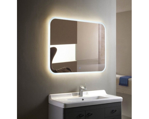 Купить Зеркало Creto Milano 120 1-1200700M с подсветкой с сенсорным выключателем в магазине сантехники Santeh-Crystal.ru