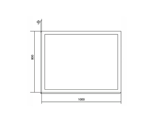 Заказать Зеркало Creto Provence 100 9-1080V Venge в магазине сантехники Santeh-Crystal.ru