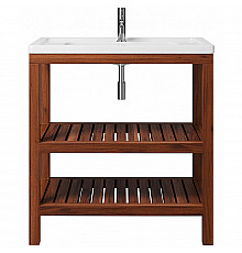 Тумба под раковину Creto Provence 85 9-1008W Wood