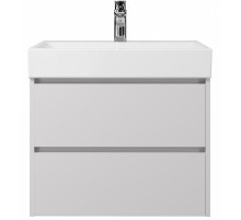 Тумба под раковину Creto Scala 60 3-1077W подвесная Белая глянцевая