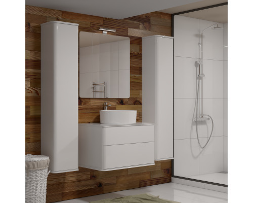 Заказать Зеркало Creto Stella 100 16-CRE100 Белое в магазине сантехники Santeh-Crystal.ru