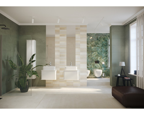 Приобрести Шкаф пенал Creto Stella 35 16-001 подвесной Белый в магазине сантехники Santeh-Crystal.ru