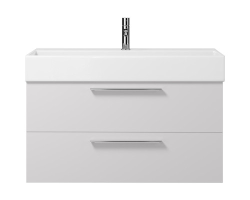 Заказать Тумба под раковину Creto Tivoli 100 8-1378W подвесная Белая в магазине сантехники Santeh-Crystal.ru