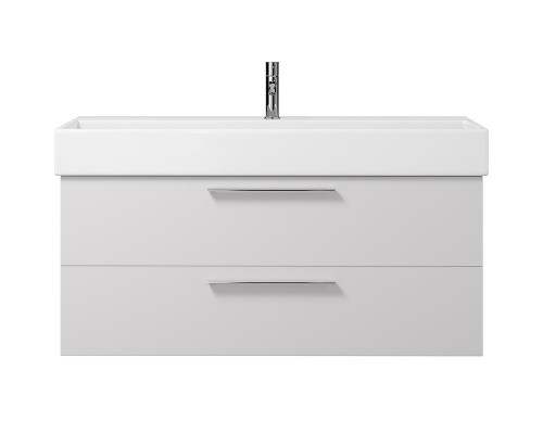 Купить Тумба под раковину Creto Tivoli 120 8-1394W подвесная Белая в магазине сантехники Santeh-Crystal.ru