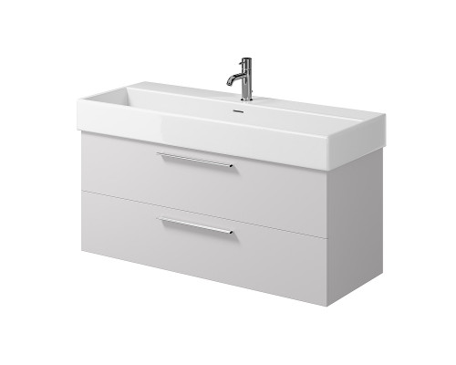 Купить Тумба под раковину Creto Tivoli 120 8-1394W подвесная Белая в магазине сантехники Santeh-Crystal.ru