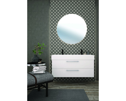 Заказать Тумба под раковину Creto Tivoli 120 Due 8-1393W подвесная Белая в магазине сантехники Santeh-Crystal.ru