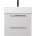 Тумба под раковину Creto Tivoli 60 8-1376W подвесная Белая
