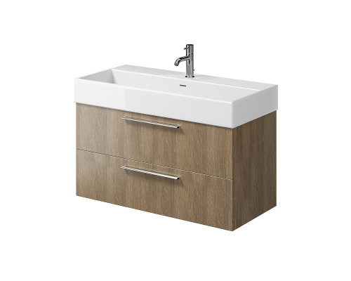 Купить Тумба под раковину Creto Tivoli 100 8-1378BA подвесная Bamenda в магазине сантехники Santeh-Crystal.ru