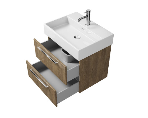 Заказать Тумба под раковину Creto Tivoli 60 8-1376BA подвесная Bamenda в магазине сантехники Santeh-Crystal.ru