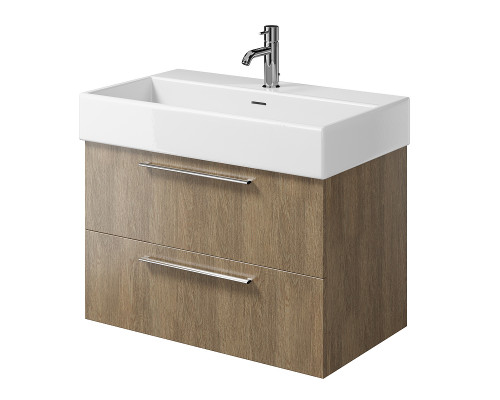 Купить Тумба под раковину Creto Tivoli 80 8-1377BA подвесная Bamenda в магазине сантехники Santeh-Crystal.ru