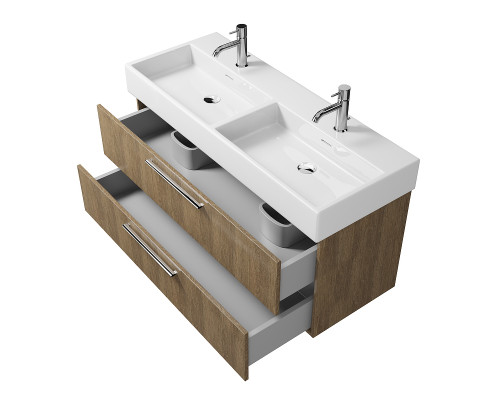 Приобрести Тумба под раковину Creto Tivoli 120 Due 8-1393BA подвесная Bamenda в магазине сантехники Santeh-Crystal.ru