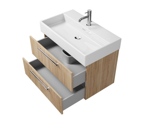 Купить Тумба под раковину Creto Tivoli 80 8-1377S подвесная Soft в магазине сантехники Santeh-Crystal.ru