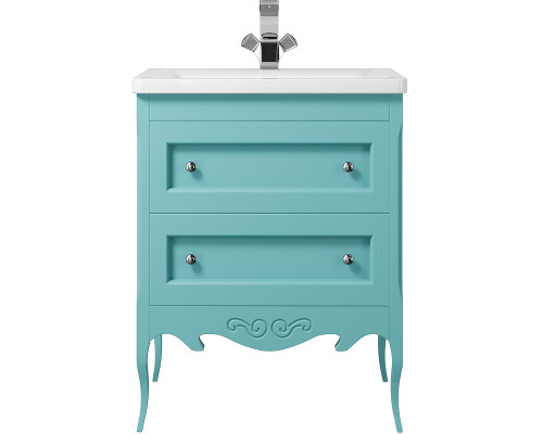 Заказать Тумба под раковину Creto Viva 66 13-1007B Blue в магазине сантехники Santeh-Crystal.ru