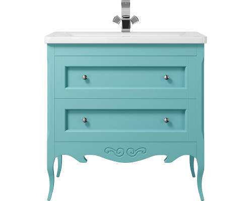 Заказать Тумба под раковину Creto Viva 85 13-1008B Blue в магазине сантехники Santeh-Crystal.ru