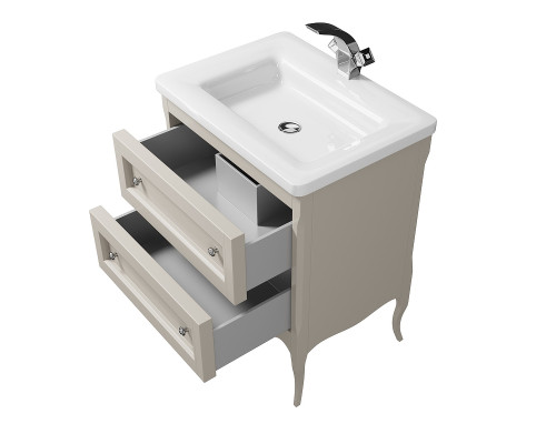 Приобрести Тумба под раковину Creto Viva 66 13-1007O Olivine в магазине сантехники Santeh-Crystal.ru