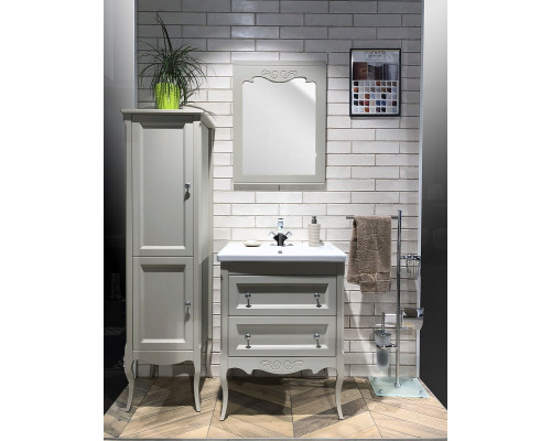 Заказать Шкаф пенал Creto Viva 43 13-TPW White в магазине сантехники Santeh-Crystal.ru