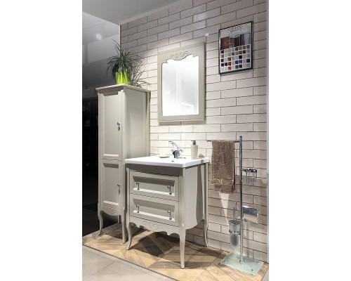 Заказать Шкаф пенал Creto Viva 43 13-TPW White в магазине сантехники Santeh-Crystal.ru