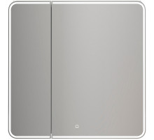 Зеркальный шкаф Creto Zoe 80 16-805800Z с подсветкой Белый