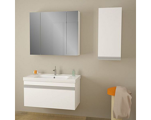 Купить Тумба под раковину Dreja Grace 60 99.0909 подвесная Белый глянец в магазине сантехники Santeh-Crystal.ru