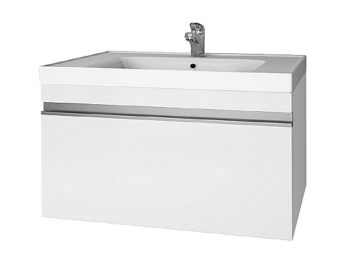 Купить Тумба под раковину Dreja Grace 60 99.0909 подвесная Белый глянец в магазине сантехники Santeh-Crystal.ru