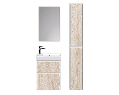Santeh-Crystal.ru: Тумба под раковину Dreja Slim 55 99.0500 подвесная Дуб кантри Белый глянец Купить Тумба под раковину Dreja Slim 55 99.0500 подвесная Дуб кантри Белый глянец в магазине сантехники Santeh-Crystal.ru