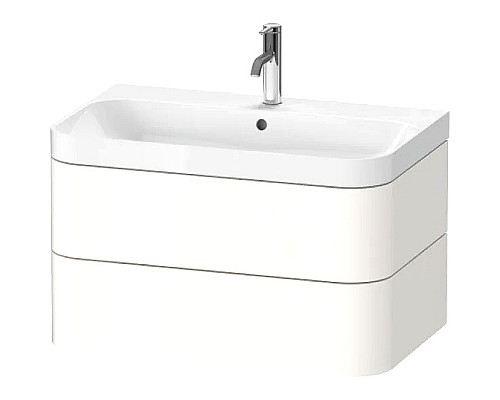 Santeh-Crystal.ru: Тумба с раковиной Duravit Happy D 2 Plus 78 HP4347O2222 подвесная Белая глянцевая Приобрести Тумба с раковиной Duravit Happy D 2 Plus 78 HP4347O2222 подвесная Белая глянцевая в магазине сантехники Santeh-Crystal.ru